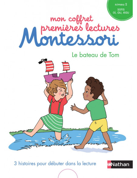 Mon coffret premières lectures Montessori : Le bateau de Tom