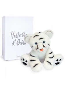 BEBE TIGRE BLANC 25 CM 2