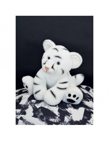 BEBE TIGRE BLANC 25 CM