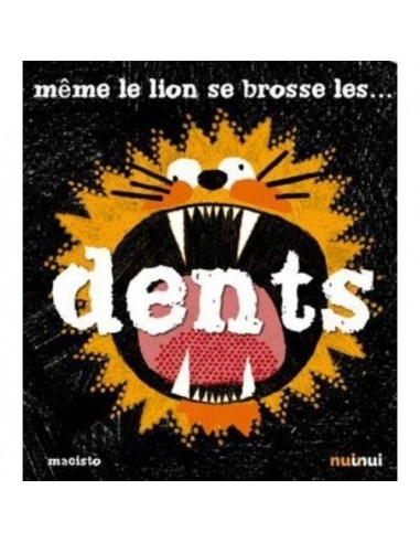 Meme le lion se brosse les dents