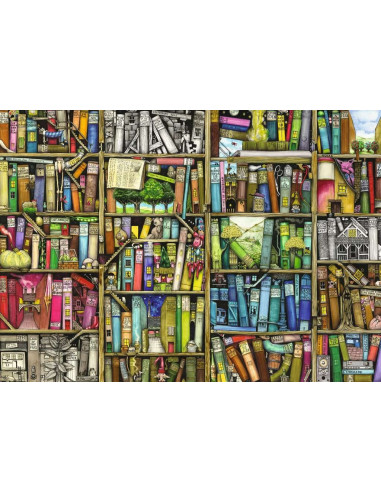 Puzzle 1000 p - Bibliothèque magique / Colin Thompson