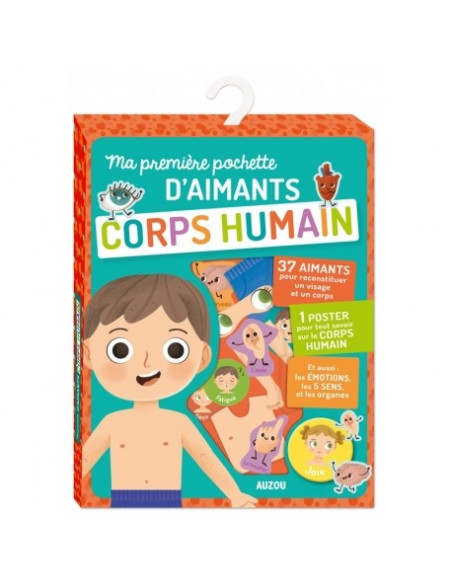 MA PREMIERE POCHETTE D'AIMANTS CORP HUMAIN