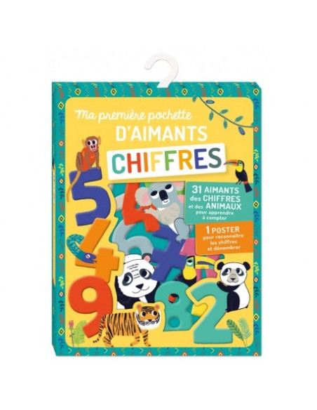 MA PREMIERE POCHETTE D'AIMANTS CHIFFRES