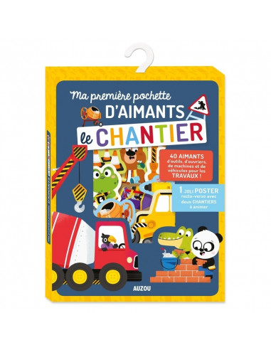MA PREMIERE POCHETTE D'AIMANTS LE CHANTIERS