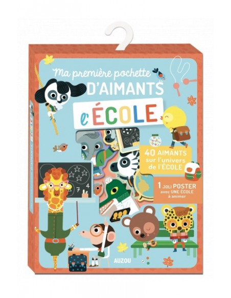 MA PREMIERE POCHETTE D'AIMANTS L'ECOLE