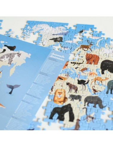 Poppik puzzle 500 pc animaux
