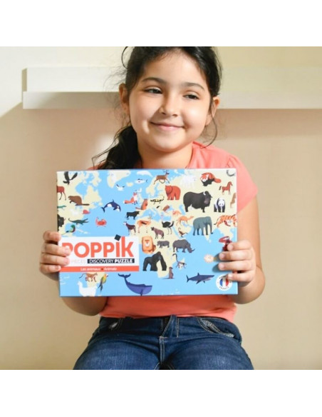 Poppik puzzle 500 pc animaux