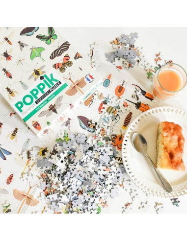 POPPIK PUZZLE 500 PC INSECTE