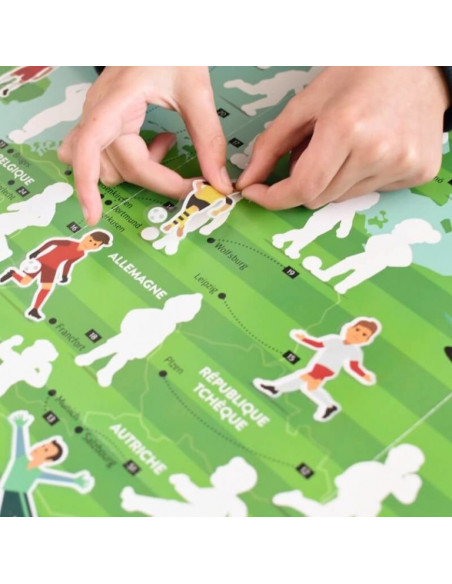 POSTER EN STICKERS FOOTBALL