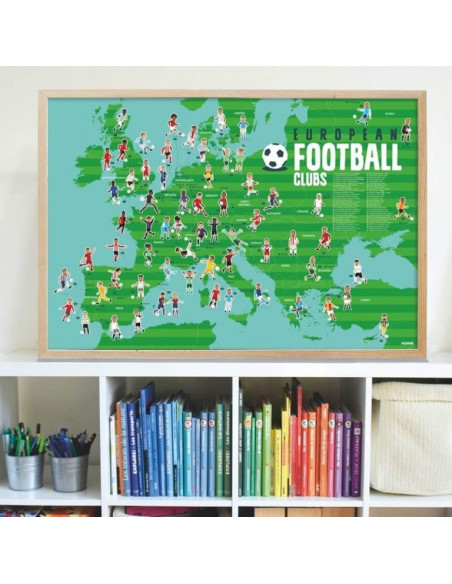 POSTER EN STICKERS FOOTBALL