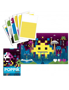 POSTER EN STICKERS PIXEL ART 2