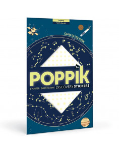 POSTER EN STICKERS CARTE DU CIEL