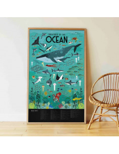 Poster en stickers : océans 2