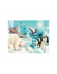 LA PLANETE EN DANGER-LES GLACES 220PCS 2