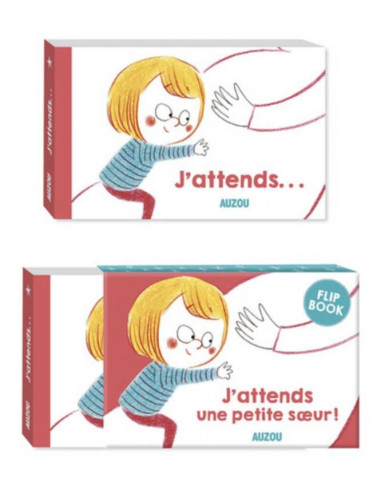 Flip book j'attends une petite soeur