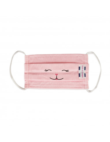 Masque rose chat S