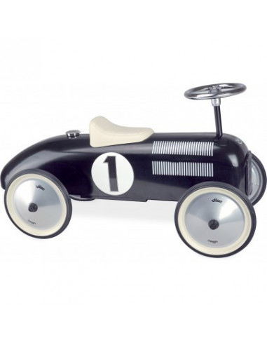 Porteur voiture vintage noir
