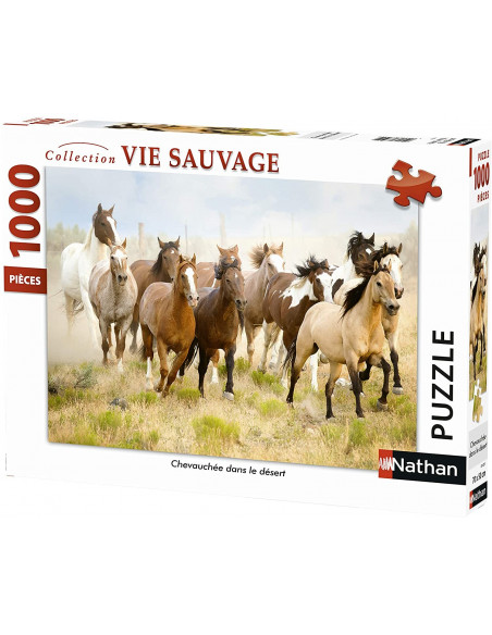 CHEVAUCHEE DANS LE DESERT 1000PCS