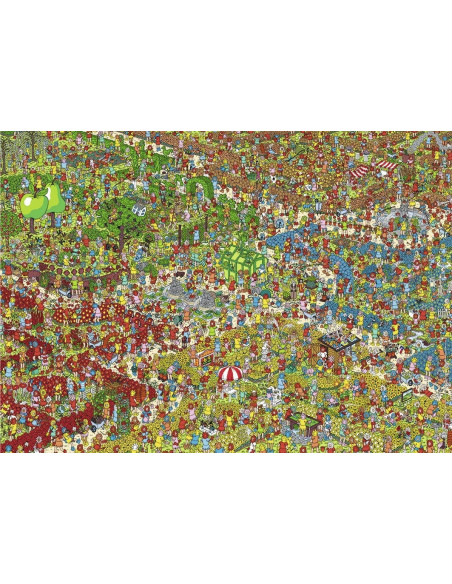 Puzzle N 1000 p - Charlie au jardin / Où est Charlie ?