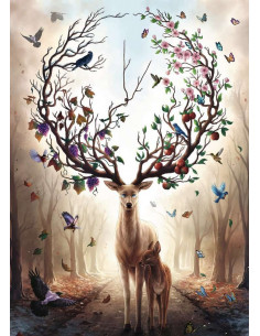 Puzzle 1000 p - Cerf fantastique 2
