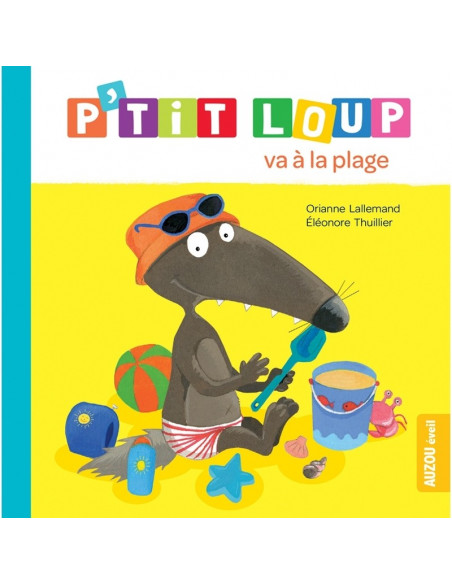 P'tit loup va à la plage