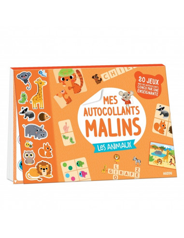 Mes autocollants malins - les animaux