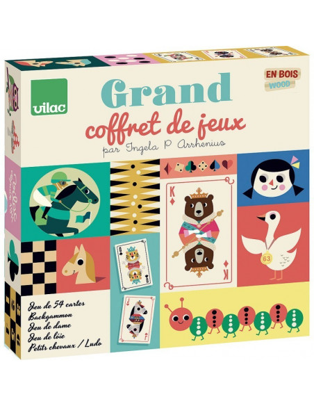 Grand coffret de jeux