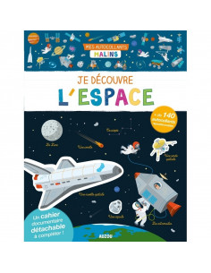 MES AUTOCOLLANTS MALINS - JE DECOUVRE L'ESPACE
