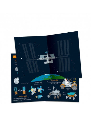 MES AUTOCOLLANTS MALINS - JE DECOUVRE L'ESPACE
