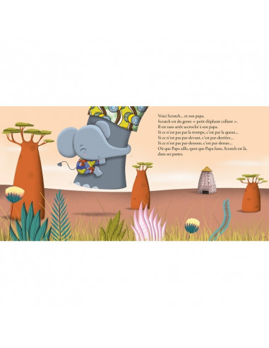 SCRATCH L'ELEPHANT EST TROP COLLANT !