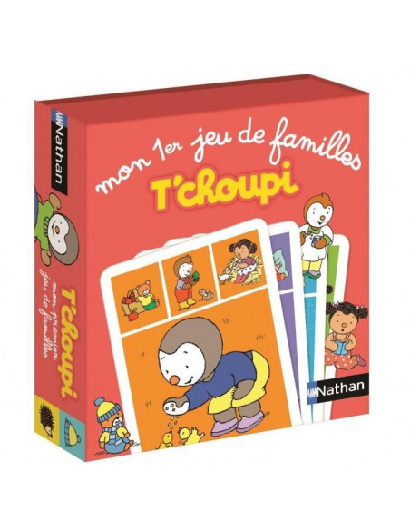 MON PREMIER JEU DE FAMILLES TCHOUPI