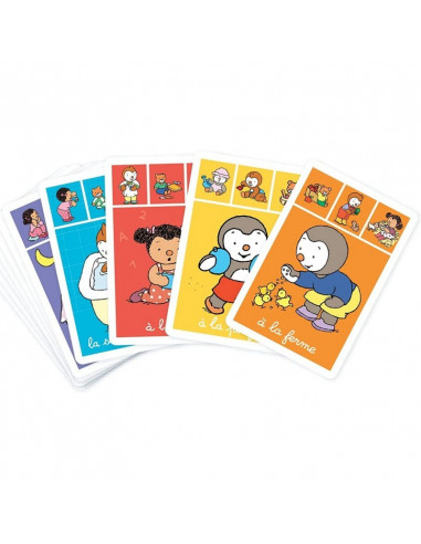 MON PREMIER JEU DE FAMILLES TCHOUPI