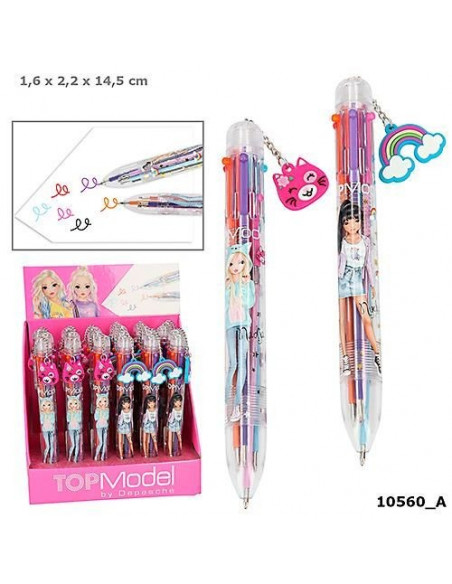 TOP MODEL STYLO 6 COULEURS