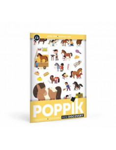 MINI POSTER LES PONEYS 3-8ANS