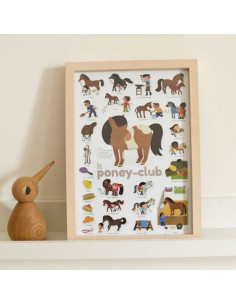 MINI POSTER LES PONEYS 3-8ANS 2
