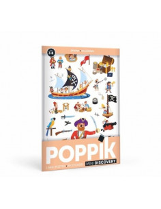 MINI POSTER PIRATES 3-8ANS
