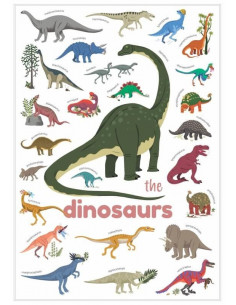 MINI POSTER DINOSAURES 3-8ANS 2