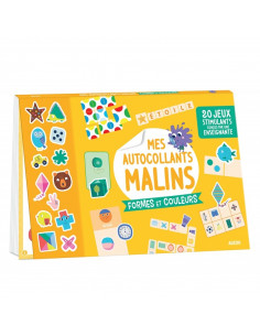 MES AUTOCOLLANTS MALINS - FORMES ET COULEURS