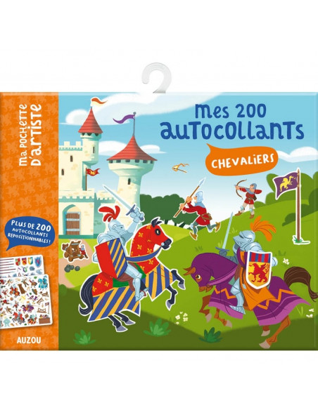 MES 200 AUTOCOLLANTS CHEVALIERS