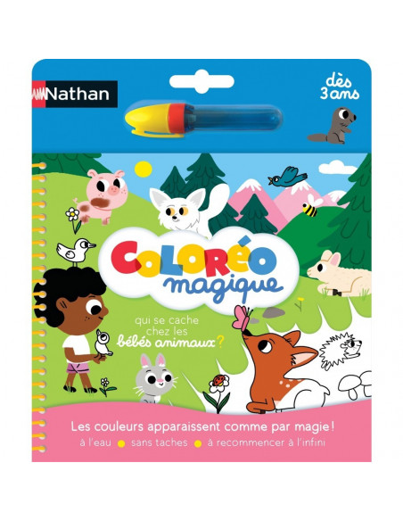 COLOREO BEBES ANIMAUX
