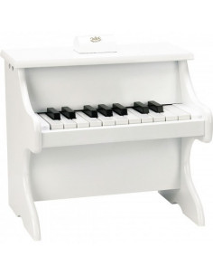 Piano blanc 18 touches avec partitions
