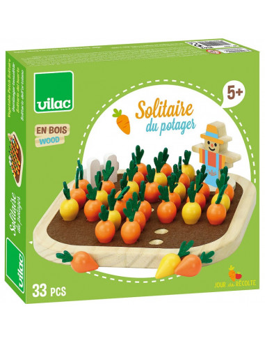Le solitaire du potager Jour de récolte