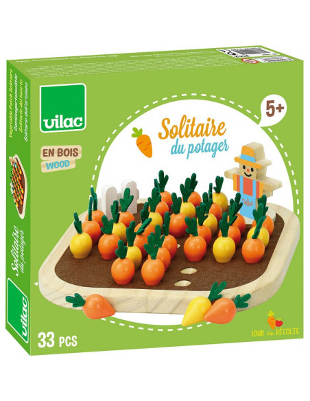Le solitaire du potager Jour de récolte