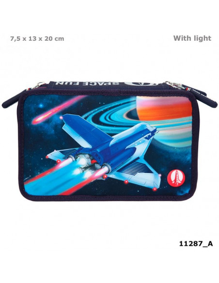 Monster Cars trousse 3 compartiments