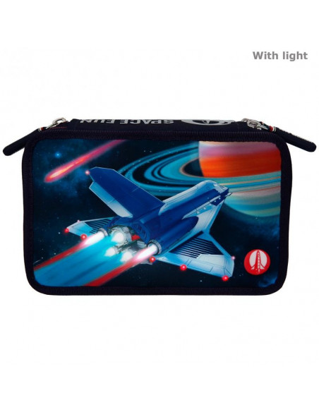 Monster Cars trousse 3 compartiments