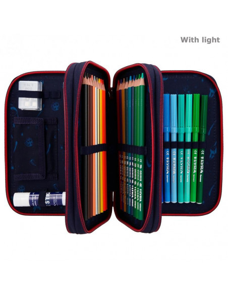 Monster Cars trousse 3 compartiments
