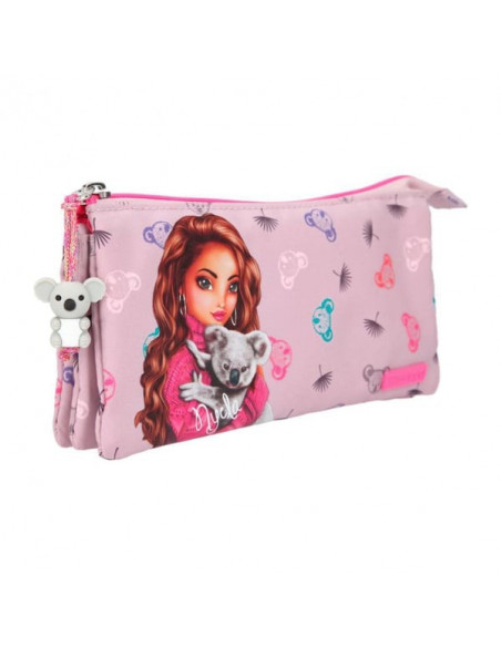 Trousse Koala TopModel - Accessoire Scolaire 3 Compartiments