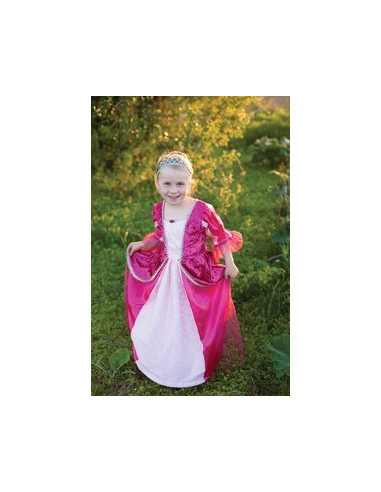 ROBE FUSHIA 5-6 ANS