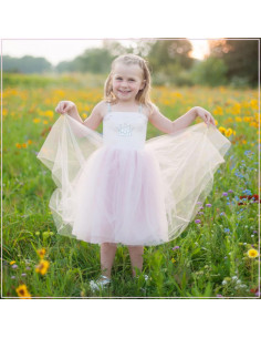 ROBE PRETTY IN PINK 5-6 ANS 2