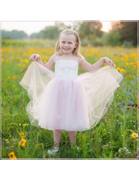 ROBE PRETTY IN PINK 5-6 ANS